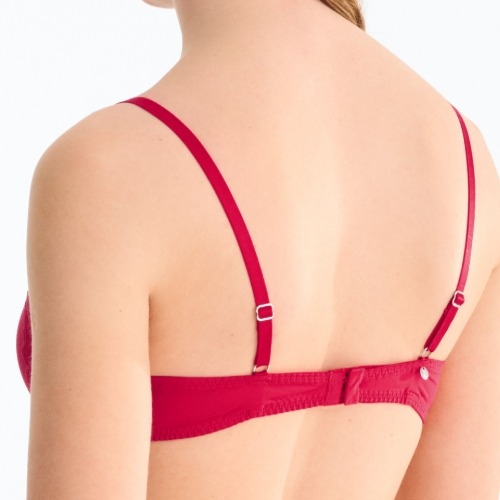 Lisca Sugarlace cherry crimson push up bh