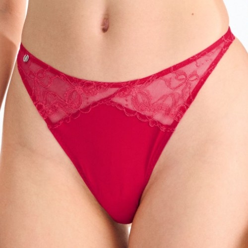 Lisca Sugarlace cherry crimson string