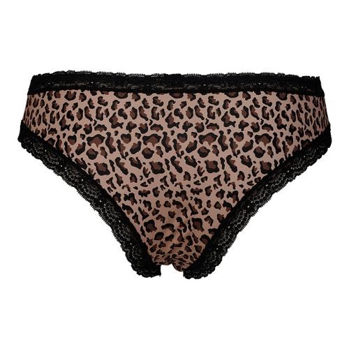 After Eden Giselle animal print slip