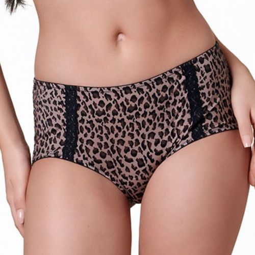 After Eden D-Cup & Up Giselle animal print hoher slip