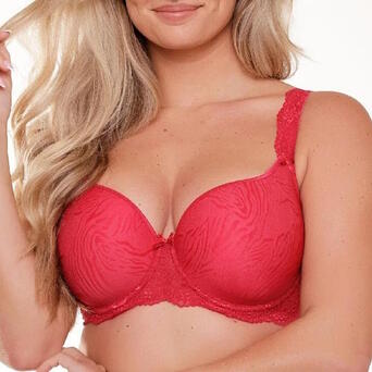 LINGADORE DAILY Uni Fit Plus Cerise T-shirt bh