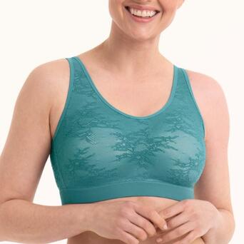 Anita Care Essential Lace Bralette Light Smaragd
