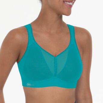 Anita Active air control Sportbeha DeltaPad Schalen Peacock