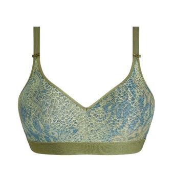 Chantelle C Magnifique Wirefree support bra Python Print