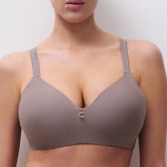 Chantelle Romance Wirefree support t-shirt bra Stardust