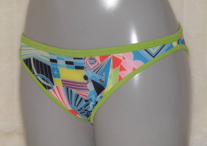 Marlies Dekkers Bademode Yellow Submarine print/grün bikini slip Marlies Dekkers Bademode Yellow Submarine print/grün bikini slip