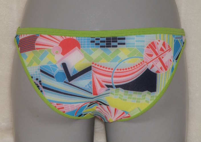 Marlies Dekkers Bademode Yellow Submarine print/grün bikini slip Marlies Dekkers Bademode Yellow Submarine print/grün bikini slip
