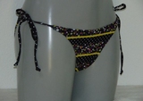 LingaDore Strand Dutchies schwarz/print bikini slip