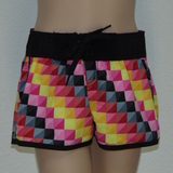 Shiwi Kinder Triangle gelb/pink strand short