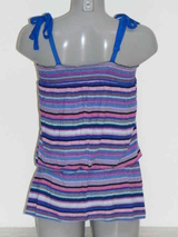 Shiwi Pixie blau/pink strandkleid
