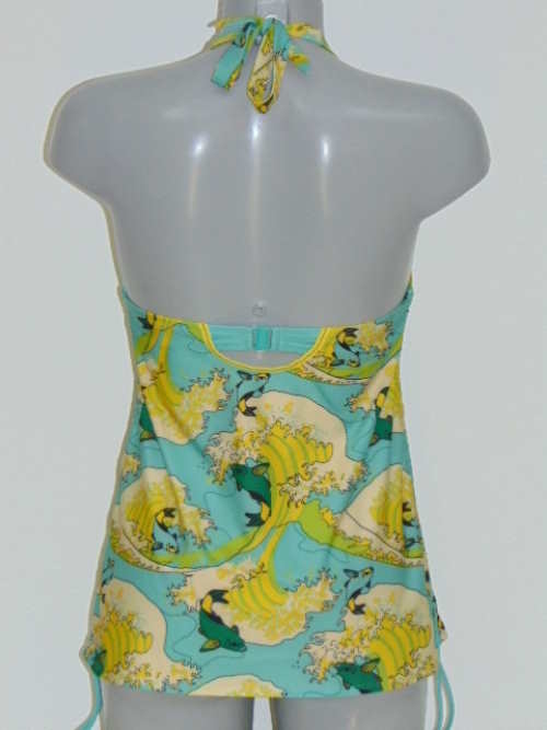 Marlies Dekkers Bademode Ojiya grün tankini top Marlies Dekkers Bademode Ojiya grün tankini top