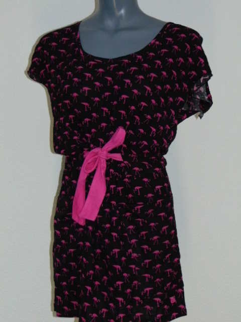 Shiwi Flamingo schwarz/pink kleid Shiwi Flamingo schwarz/pink kleid