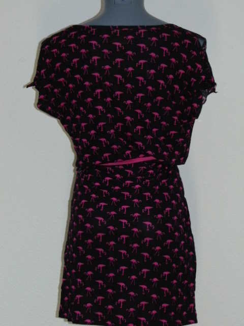 Shiwi Flamingo schwarz/pink kleid Shiwi Flamingo schwarz/pink kleid