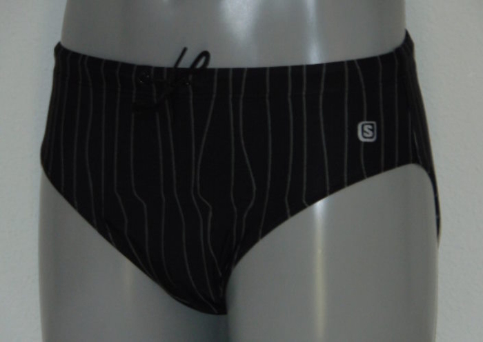 Schiwi-Männer pinstripe schwarz badeslip Schiwi-Männer pinstripe schwarz badeslip