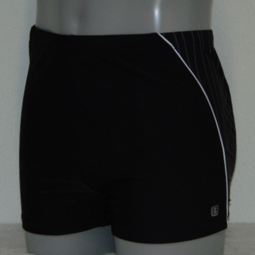 Schiwi-Männer pinstripe schwarz/print schwimmboxer Schiwi-Männer pinstripe schwarz/print schwimmboxer