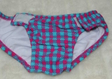 Shiwi Kinder  blau/pink bikini slip