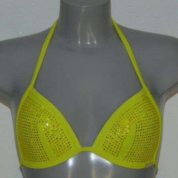 SAPPH BEACH SIRACUSA Lime Triangle Bikinitop