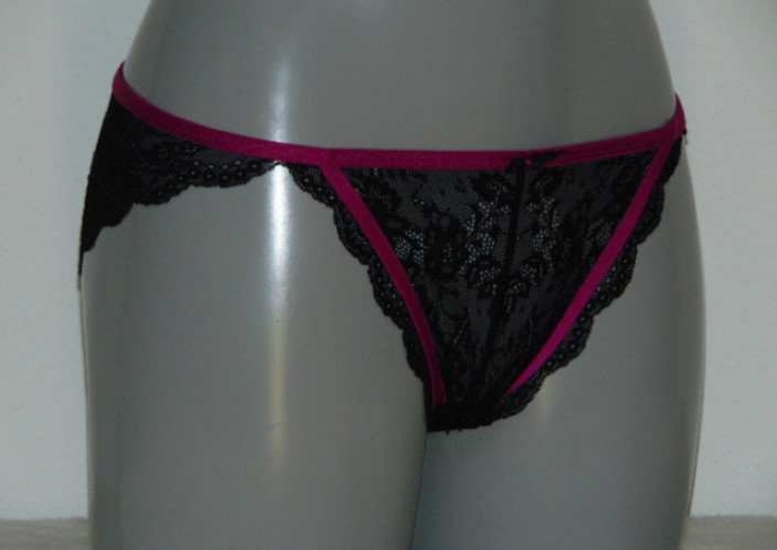 Sapph Cecilia schwarz/violett brasilianischer slip Sapph Cecilia schwarz/violett brasilianischer slip