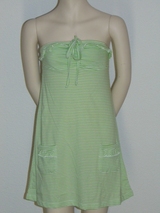 Boobs & Bloomers Strapless Dress grün mode