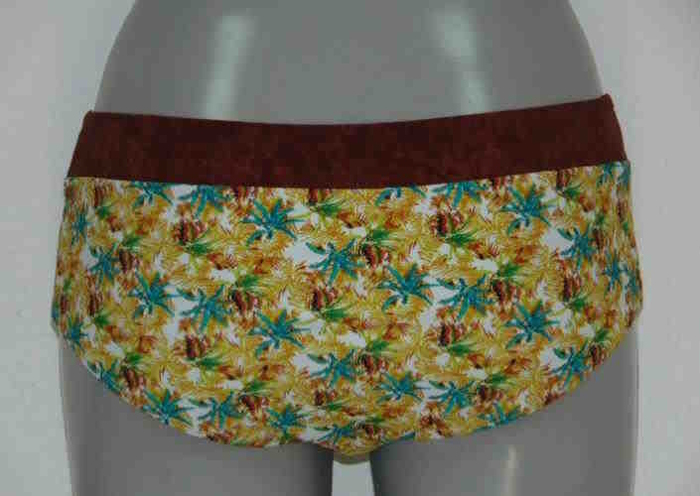 LingaDore Strand Zanzi Coconut Tree gelb bikini slip LingaDore Strand Zanzi Coconut Tree gelb bikini slip