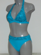 Nickey Nobel Chrissy blau/print gemoldefer bikini bh