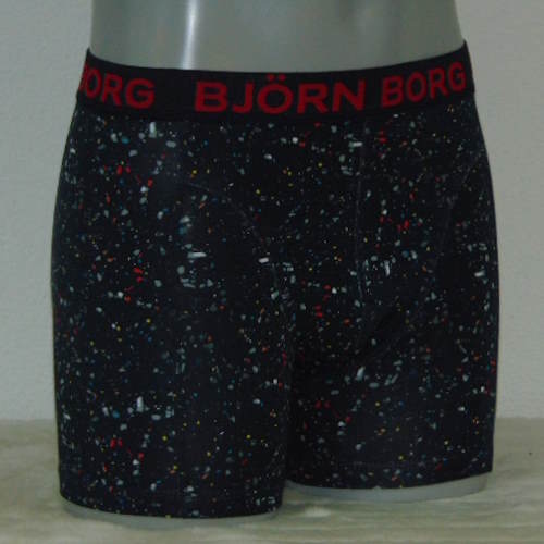 Björn Borg Mineral schwarz/rot boxershort Björn Borg Mineral schwarz/rot boxershort