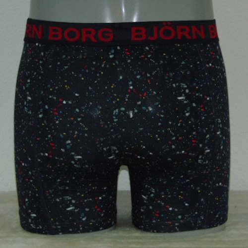 Björn Borg Mineral schwarz/rot boxershort Björn Borg Mineral schwarz/rot boxershort