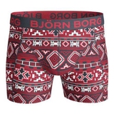 Björn Borg Native rot/print boxer short
