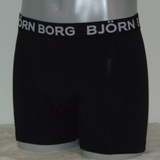 Björn Borg Basic schwarz/weiß boxer short