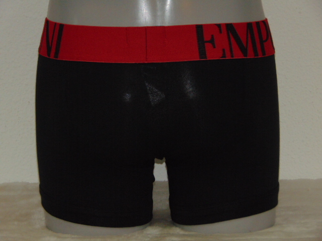 Armani Männer Superiore schwarz/rot boxershort Armani Männer Superiore schwarz/rot boxershort