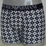 Armani Irriconoscibile schwarz/weiß boxer short