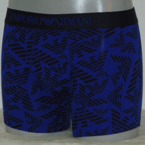 Armani Männer Superiore blau/print boxershort Armani Männer Superiore blau/print boxershort