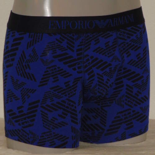 Armani Männer Superiore blau/print boxershort Armani Männer Superiore blau/print boxershort