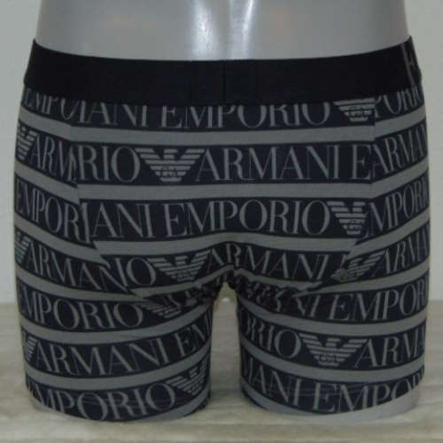 Armani Männer Superiore grau/print boxershort Armani Männer Superiore grau/print boxershort