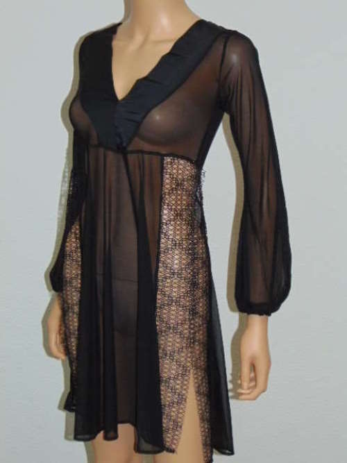 Sapph Gaudy schwarz/print kimono Sapph Gaudy schwarz/print kimono