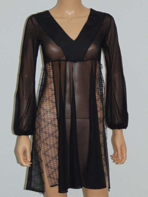 Sapph Gaudy schwarz/print kimono Sapph Gaudy schwarz/print kimono