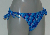 Missya Lavender blau/print bikini slip