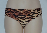 Missya Orchid braun/print bikini slip