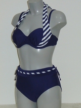 Lentiggini Stripe navy-blau set