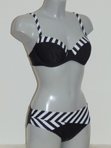 Lentiggini Stripe schwarz gemoldefer bikini bh