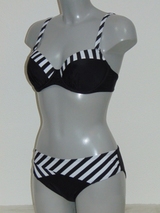 Lentiggini Stripe schwarz gemoldefer bikini bh