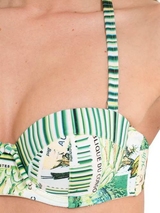 LingaDore Strand Postes grün gemoldefer bikini bh