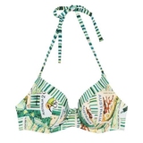 LingaDore Strand Postes grün gemoldefer bikini bh