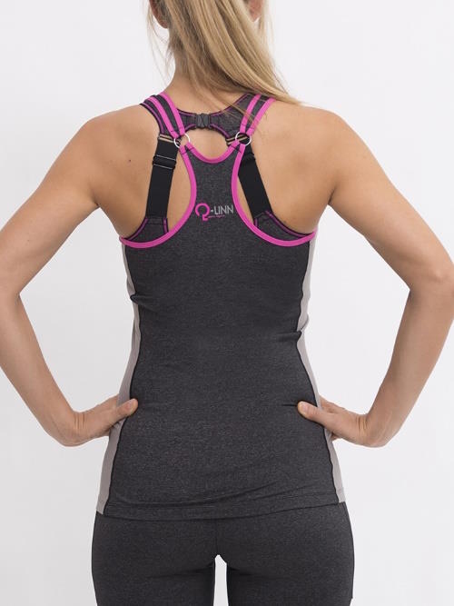 Q-Linn Barcelona grau/pink mode Q-Linn Barcelona grau/pink mode