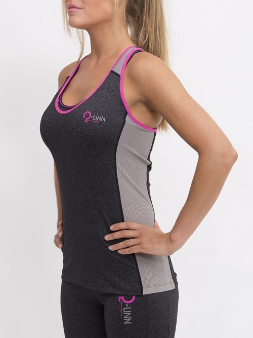 Q-Linn Barcelona grau/pink mode Q-Linn Barcelona grau/pink mode