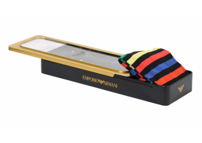 Armani Männer CALZA FANTASIA navy-blau socks Armani Männer CALZA FANTASIA navy-blau socks