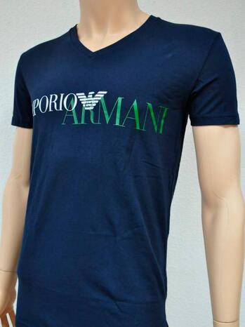 EMPORIO ARMANI LOUNGE Mazarine T-shirt V Neck 