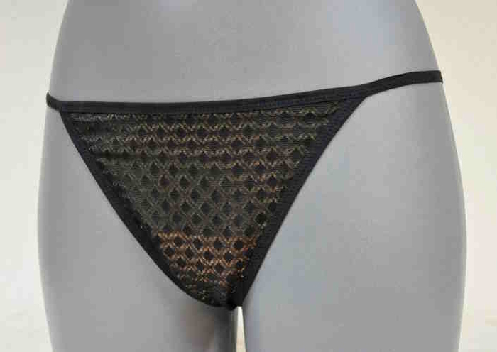 Eva Noir de Noir schwarz string Eva Noir de Noir schwarz string