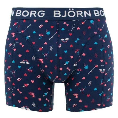 Björn Borg Amour navy-blau/print boxer short
