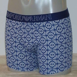 Armani Logo blau/weiß boxer short